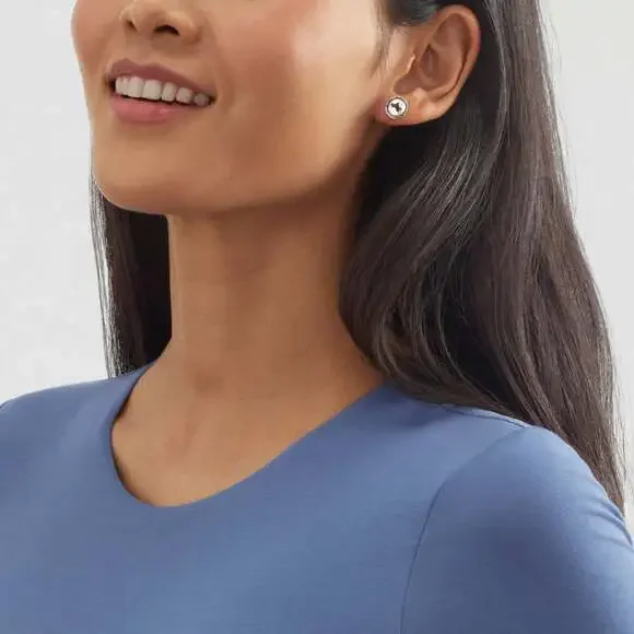 Silpada 'Sunrise to Sunset' Sterling Silver Stud Earrings - Picture 3 of 4